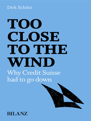 cover image of Too close to the wind